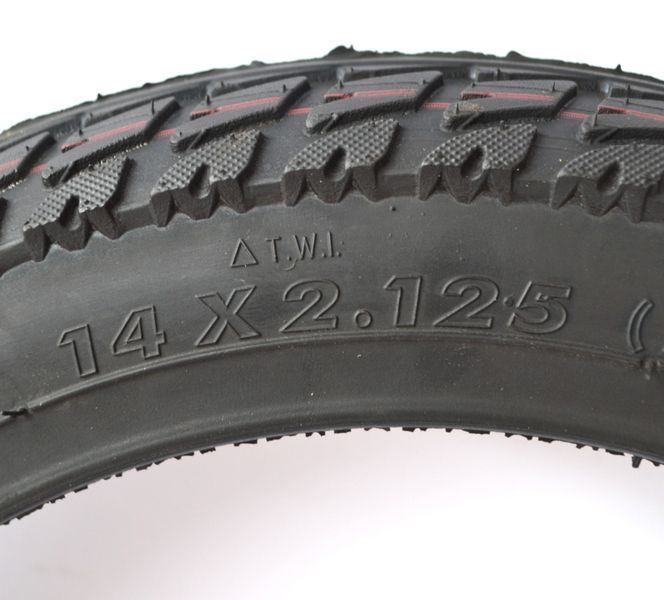 Покрышка для электровелосипеда Wanda 14х2.125 E-BIKE 14х2.125 E-BIKE фото