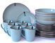 Сервіз Ardesto Bagheria 24 предметів BGC Misty Blue Bagheria 24 пр Misty Blue фото 1