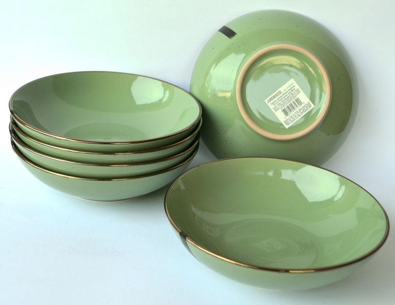 Сервіз Ardesto Bagheria 20 предметів зелений GGC Pastel green Bagheria 20 пр GGC фото
