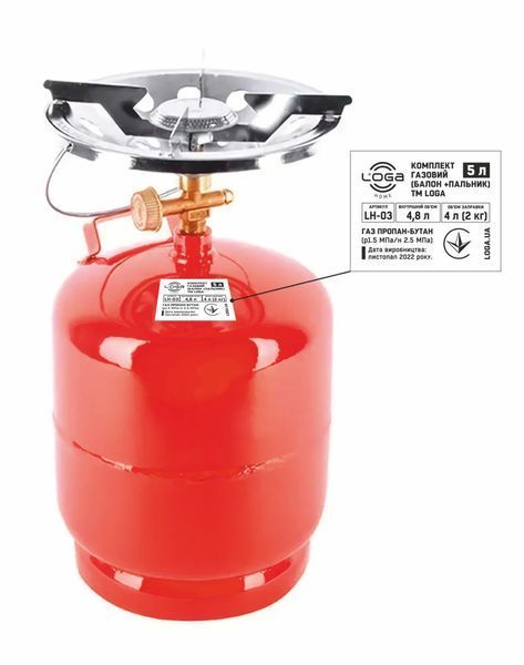 Газовый баллон 12 л Intertool Inter12л фото