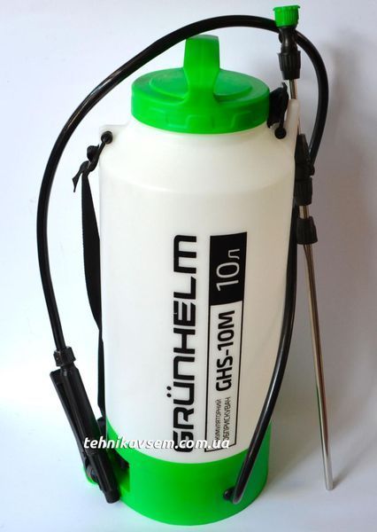 Обприскувач акумуляторний Grunhelm GFS-10. Обприскувач електричний GFS-10 фото