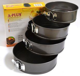 Формы для выпечки A-Plus 1745 (18см,20см ,22, 24 см) 1745 фото
